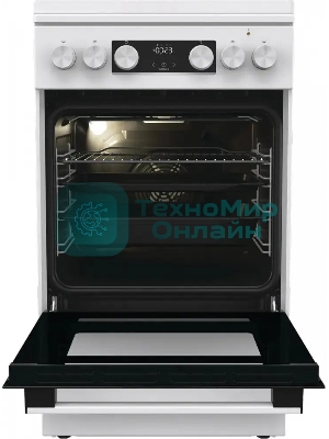 Плита комбинированная Gorenje GK5C42WF-B белый, конфорок 4 газовых, духовка 70 л, 50 см x 85 см x 59.4 см