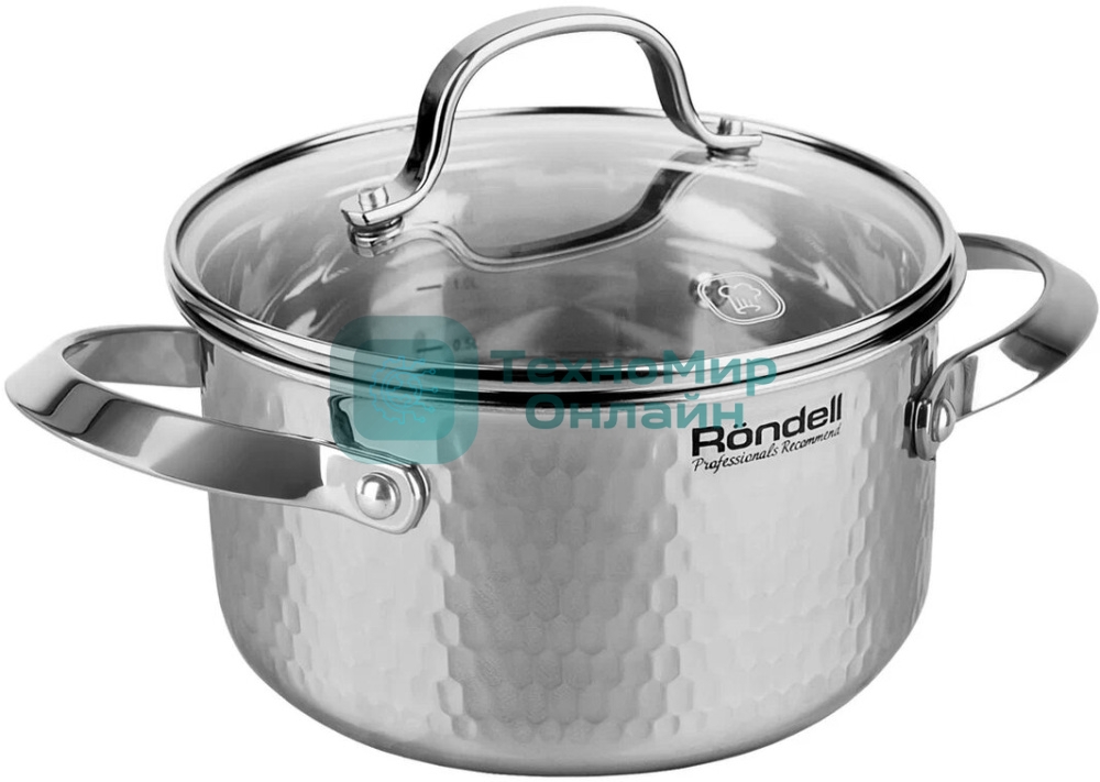 Кастрюля RainDrops Rondell RDS-1294 с/кр 20 см 3,2 л