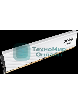 Оперативная память XPG Lancer Blade, DDR5, 32GB (2x16GB), 6000MHz, CL34, DIMM, с радиаторами, белый