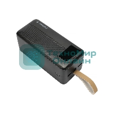 Портативный аккумулятор Gembird GPB-50Q, 50000мА·ч, QC/PD, дисплей, черный