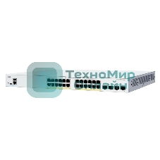 Коммутатор Cisco Catalyst C1300-24P-4X, 24×1 Гбит/с, 4×10 Гбит/с SFP+
