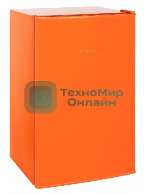 Холодильник Nordfrost NR 403 OR оранжевый однокамерный 100/11л морозилка сверху, ручная разморозка