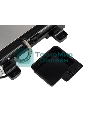 Гриль электрический Hyundai HYG-5047 2200Вт черный/черный