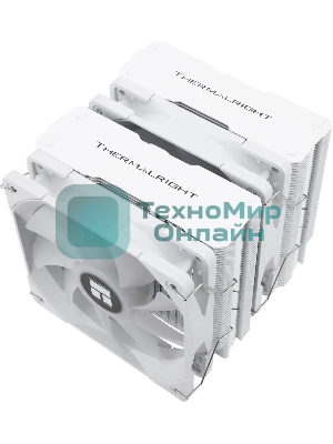 Устройство охлаждения(кулер) Thermalright Peerless Assassin 120 White ARGb Soc-AM5/AM4/1151/1200/2066/2011/1700 белый 4-pin 25.6dB Al+Cu 750gr Ret (PA120-WH-ARGb)