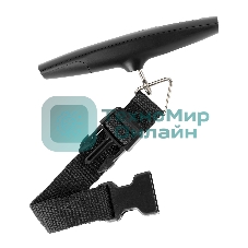 Безмен Galaxy LINE GL 2832, черный, сверхточная сенсорная система датчиков, ЖК-дисплей с подсветкой, макс. допустимый вес 50 кг, цена деления 50 г, функция обнуления массы тары, функция последовательного взвешивания, индикатор перегрузки, индикация низкого заряда элемента питания, крюк и ремень для взвешивания, элемент питания типа 