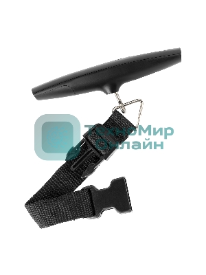 Безмен Galaxy LINE GL 2832, черный, сверхточная сенсорная система датчиков, ЖК-дисплей с подсветкой, макс. допустимый вес 50 кг, цена деления 50 г, функция обнуления массы тары, функция последовательного взвешивания, индикатор перегрузки, индикация низкого заряда элемента питания, крюк и ремень для взвешивания, элемент питания типа 