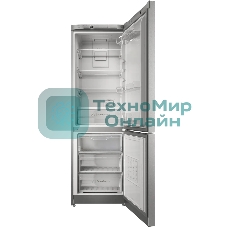 Холодильник Indesit ITS 4180 XB нержавеющая сталь двухкамерный 220/78 л морозилка снизу, No Frost