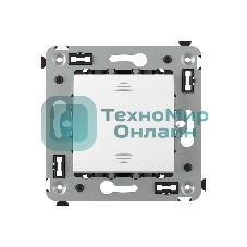 Выключатель одноклавишный DKC Avanti Белое облако