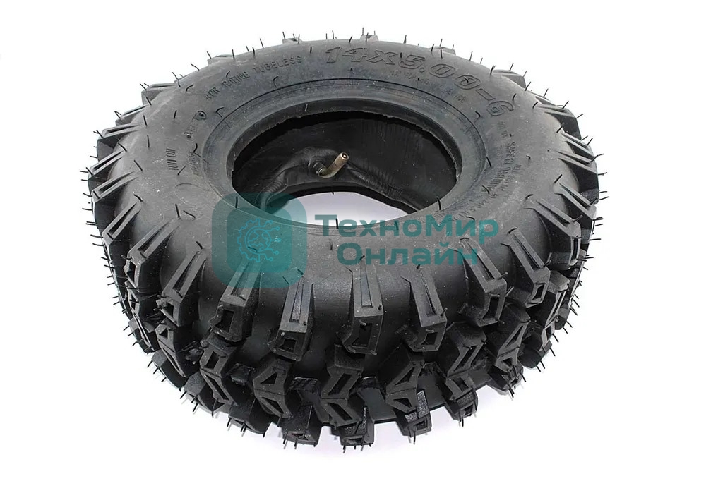 Покрышка колеса с камерой для снегоуборщика 14х5.00-6 144024