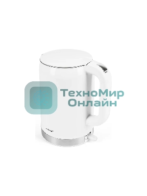 Чайник электрический Atlanta ATH-2450 (белый) 1,7л, нержавейка, двухстенный