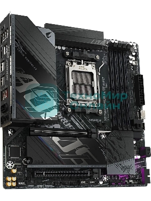Материнская плата Gigabyte X870M AORUS ELITE WIFI7, AM5, AMD X870, 4xDDR5, 4xSATA, 4xM.2, 1xPCIe 5.0 x16, 1xPCIe 4.0 x4, 1xPCIe 3.0 x2, 1xHDMI, 2xUSB Type-C, 1x2.5Gb LAN, Wi-Fi 7, Bluetooth 5.4, 2xUSB-C USB4, 2xUSB-A 10Gbps, 4xUSB-A 5Gbps, 4xUSB-A 2.0, S/PDIF, 2x3.5 мм, 7.1, mATX