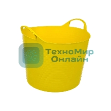 Ведро Сибртех гибкое сверхпрочное 40 л, желтый