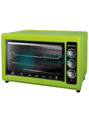 Мини-печь Delta D-0123 зеленый