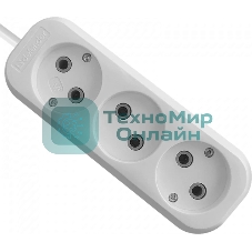 Удлинитель без заземления Defender B230 10 А, 5 м, без заземления 1