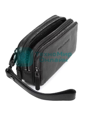 Клатч мужской Piquadro Black Square AC2141B3/N черный натур.кожа