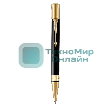 Ручка шариковая Parker Duofold K74 (CW1931386) Black GT, M, черные чернила, подарочная коробка