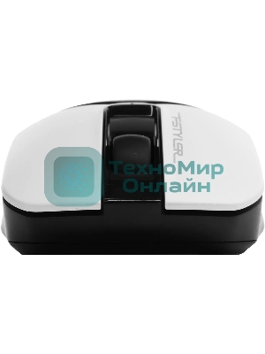 Мышь беспроводная A4Tech Fstyler FB12 белый/черный, 1200 dpi, радиоканал, Bluetooth, USB, кнопки - 3