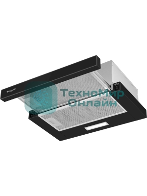 Вытяжка Weissgauff TEL 500 Black Glass