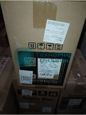 (Поврежденная упаковка) Корпус MiniTower Ginzzu B180, mATX, 2xUSB2.0, черный,без БП, без вентиляторов