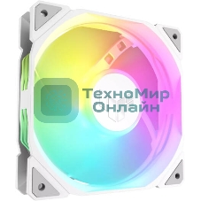 Вентилятор в корпус ASUS TUF GAMING TR120 FAN ARGB REVERSE WHITE белый, 120x120x28 мм, 2000 об/мин, 29 дБ, 4 pin