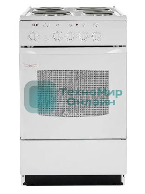 Плита электрическая De Luxe 5004.12 э белый