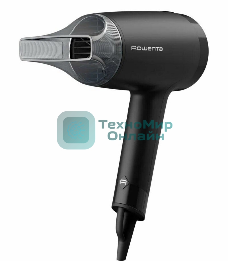 Фен Rowenta Express Style CV1803F0 черный/серый, 1600 Вт, компактный