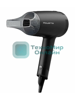 Фен Rowenta Express Style CV1803F0 черный/серый, 1600 Вт, компактный
