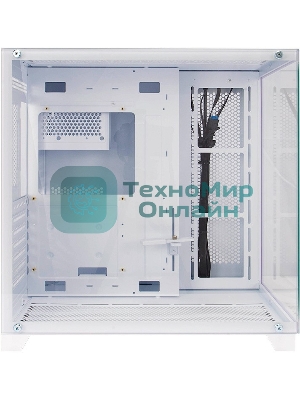 Компьютерный корпус 1STPLAYER MEGAVIEW MV8-TP белый/ATX/MV8-TP-WH