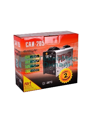 Сварочный аппарат Ресанта САИ205 инвертор ММА DC 7.3кВт