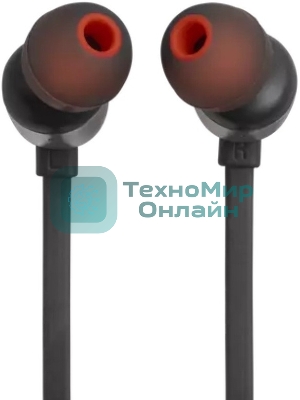 Проводные наушники JBL Tune 310C черный, внутриканальные, USB Type-C