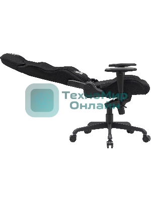 Кресло Cactus CS-CHR-MC04-BBK черный, экокожа