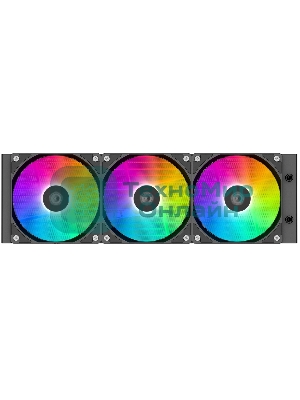 Система жидкостного охлаждения для процессора ID-COOLING SL360 XE черный 120мм алюминий+медь 1800rpm 30db 4-pin 350W