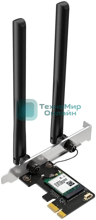 Двухдиапазонный беспроводной адаптер Mercusys MA70XE PCI-Express Wi-Fi с Bluetooth