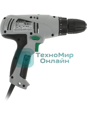 Дрель-шуруповерт ИНТЕРСКОЛ ДШ-10/260Э2, 260 Вт, 35 Нм, щеточный