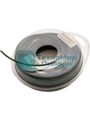 Леска для триммера Denzel двухкомпонентная круглая 2,65мм 15 м EXTRA CORD