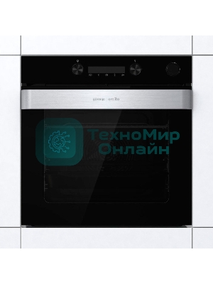 Встраиваемый духовой шкафКоллекция: Ora-Ito, Тип: независимый, Габаритные размеры (ВxШxГ), см: 59.5 х 59.5 х 56.4, : черный, Количество режимов: 11, Тип очистки: паром AquaClean, Телескопические направляющие: на 1 уровне