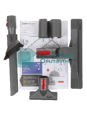 Пылесос Dyson CY28 Parquet 2 серый/фиолетовый, 170/600 Вт, уборка сухая, пылесборник контейнер 1.5 л