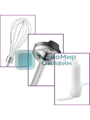 Блендер погружной Kitfort КТ-3053 1000Вт черный