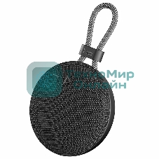 Портативная колонка круглая HOCO BS60, черный