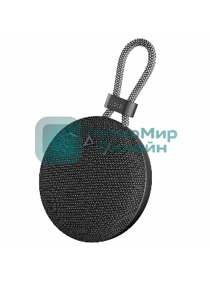 Портативная колонка круглая HOCO BS60, черный