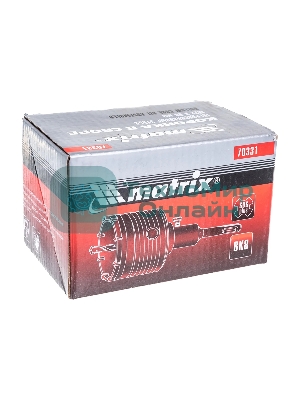 Коронка в сборе Matrix М22 x 80 мм, SDS PLUS