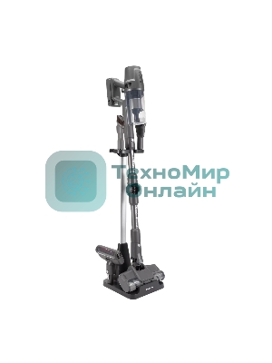 Пылесос вертикальный Polaris PVCS 4050 серый, питание от аккумулятора, 180 Вт, уборка влажная/сухая, пылесборник 0.4 л