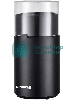 Кофемолка Polaris PCG 2015 200Вт сист.помол.:ротац.нож вместим.:50гр черный