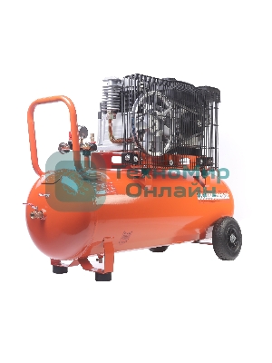 Компрессор Patriot бензиновый KGA 450 L100 - 450 л/мин, 10 бар, 100 л, 7 лс, быстросъем и 