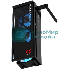 Вентилятор для процессора ALSEYE AS.03.08.0001 (C-RAM-Alpha-B) Product Size: 145.9 x 82 x 38.3мм Number of fans: 3 Size: 40 x 40 x 20мм Material: 1мм SPCC thick sheet metal Surface treatment: Powder coated black on the surface Box: Black Leaf: Milk white Luminous effect: internally emitting ARGb Speed: 1000-3500RPM Ou