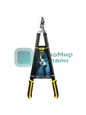 Набор сучкорез + секатор Deli DL580002 Набор из двух предметов. Сталь 55С. Термообработанная поверхность. Комбинированная ручка с полипропиленновым и термопластичным покрытием.