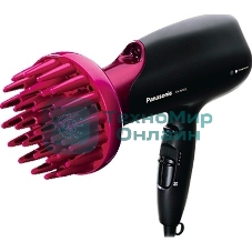 Фен Panasonic EH-NA65 черный/розовый, 2000 Вт, ионизация