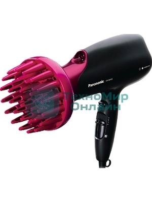 Фен Panasonic EH-NA65 черный/розовый, 2000 Вт, ионизация