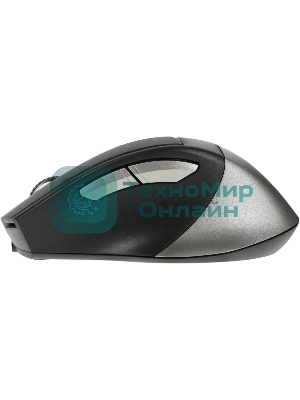 Мышь беспроводная A4Tech Fstyler FB35C серый/черный, 2000 dpi, радиоканал, Bluetooth, USB, кнопки - 6