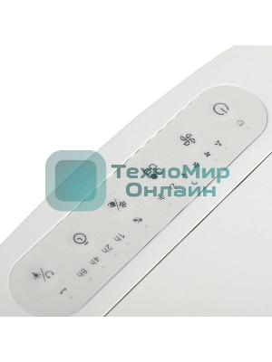 Охладитель воздуха Shuft SFAC-10L BE белый, 20 м², 10 л, пульт ДУ, 3 скорости вентилятора